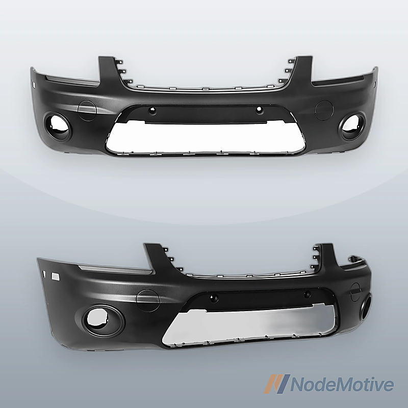 Front Bumper Plastic For 2010-2013 Ford Transit Connect W/Fog Light Holes