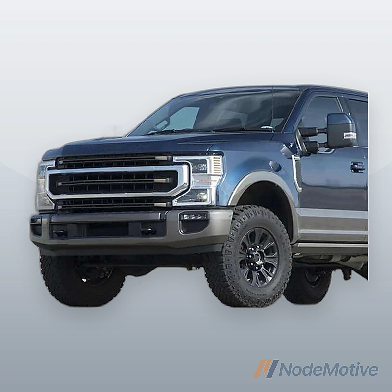 Primered - Steel Front Bumper Face Bar for 2020 2021 2022 Ford F250 F350 w/ Fog