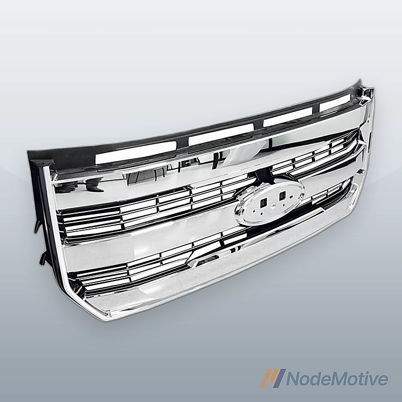 FOR Ford 15-19 F-150 Front Bumper Radiator Grille Chrome W/o camera