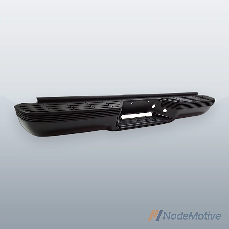 Step Bumper Assembly For 1992-1999 Chevy C1500 Suburban With Impact Strip Holes