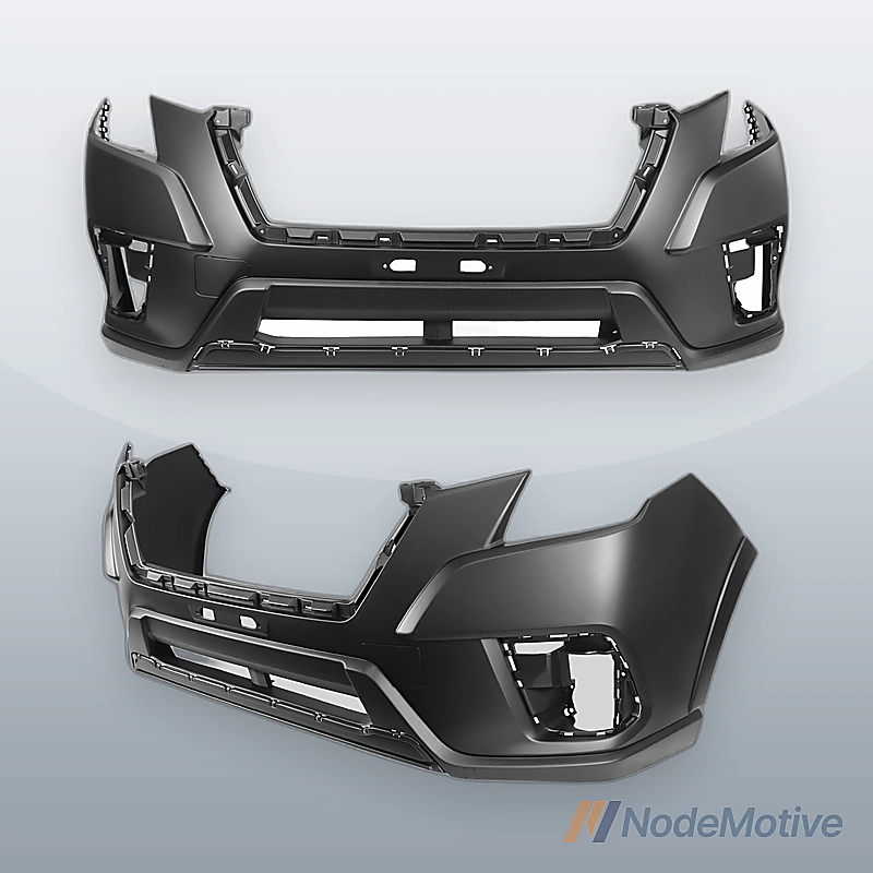 Front Bumper Plastic For 2022-2024 Subaru Forester W/O Park Assist Sensor
