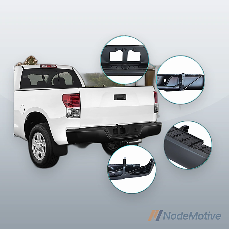 Complete Rear Bumper Assembly For 2007-2013 Toyota Tundra Rock Warrior