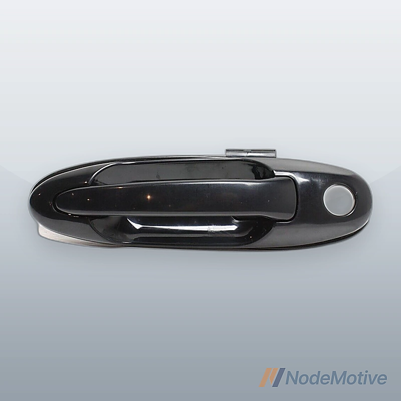 Front Driver Exterior Door Handle For 1998-2007 Toyota Land Cruiser Smooth Black