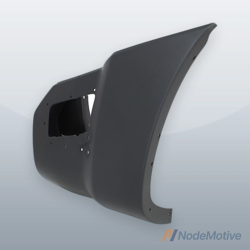 Bumper End Cap For 2005-2015 Nissan Xterra Rear Right Plastic Textured
