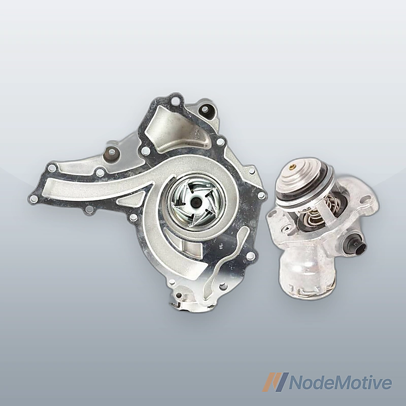 For Mercedes W204 W211 W251 W164 Engine Water Pump + Gasket + Thermostat Kit