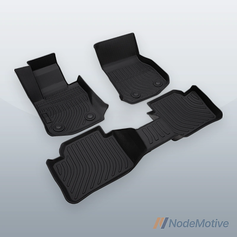 Weather FloorLiner Mats for BMW 4-Series Coupe with xDrive 2014-2019 Black