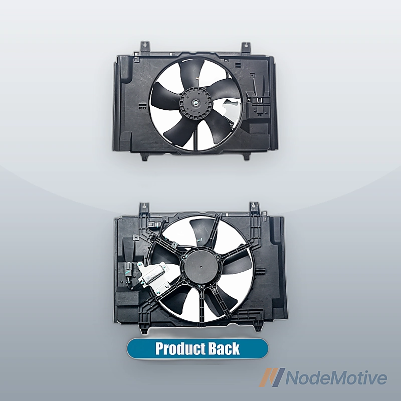 For Nissan Versa 07-12 Radiator Condenser Engine Cooling Fan Assembly