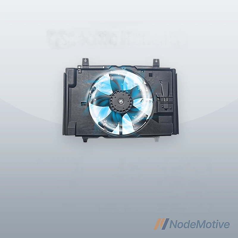 For Nissan Versa 07-12 Radiator Condenser Engine Cooling Fan Assembly