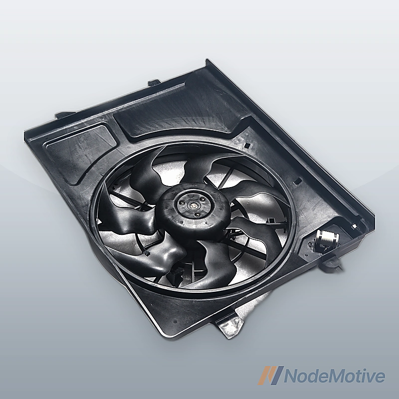 For Nissan Versa 07-12 Radiator Condenser Engine Cooling Fan Assembly