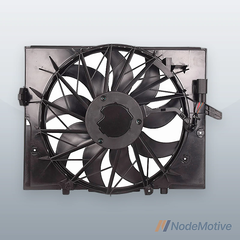 Radiator Cooling Fan Assembly Fits BMW 525i 525xi 528i 528xi 645Ci 750i 750Li