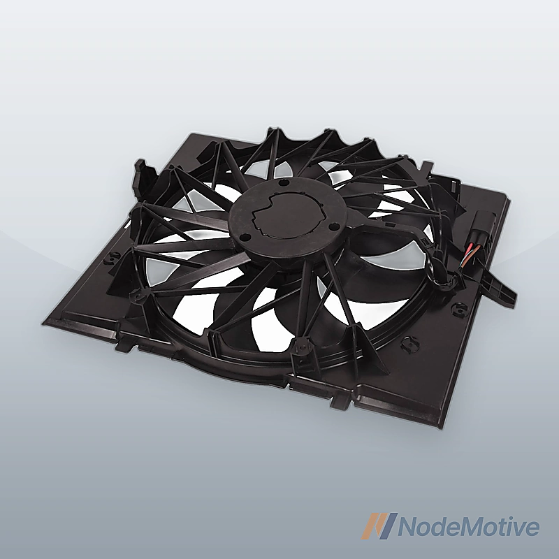 Radiator Cooling Fan Assembly Fits BMW 525i 525xi 528i 528xi 645Ci 750i 750Li
