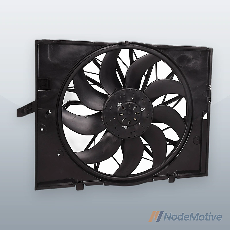 Radiator Cooling Fan Assembly Fits BMW 525i 525xi 528i 528xi 645Ci 750i 750Li