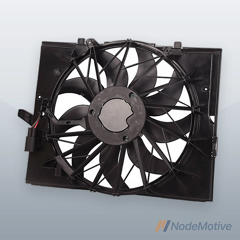 Radiator Cooling Fan Assembly Fits BMW 525i 525xi 528i 528xi 645Ci 750i 750Li