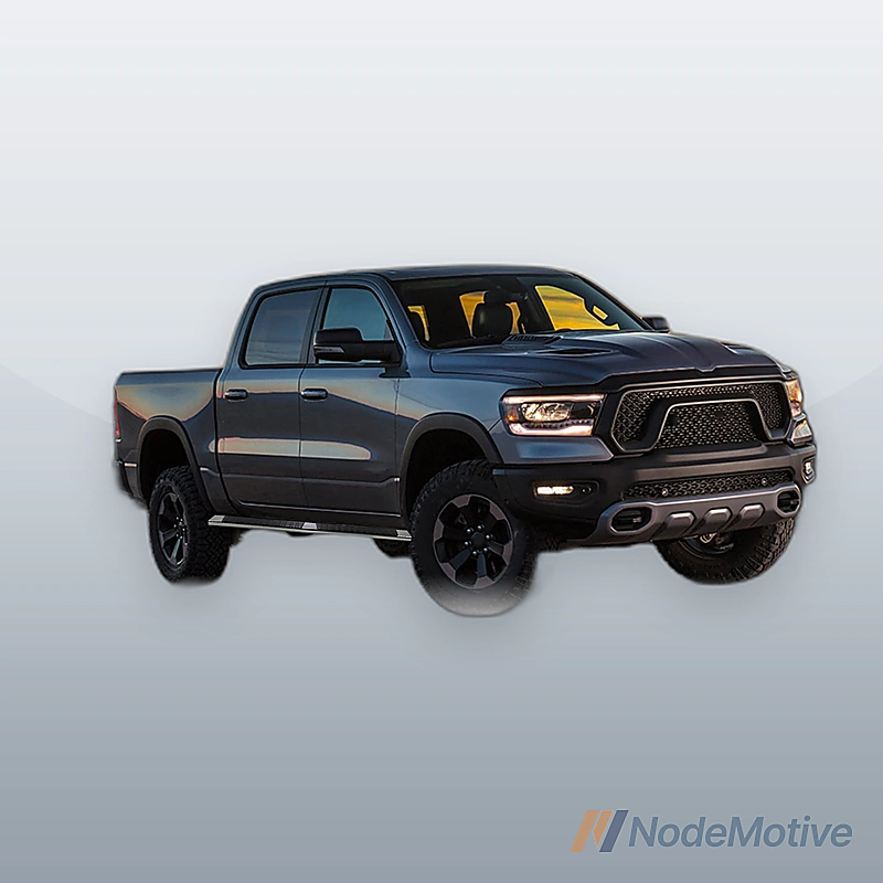 Side Step Nerf Bars Running Board for 19-22 RAM 1500 Crew Cab 4 Door, L+R