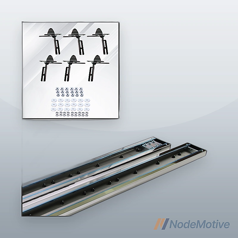 Side Step Nerf Bars Running Board for 19-22 RAM 1500 Crew Cab 4 Door, L+R