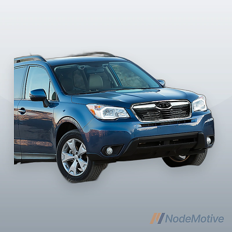 Front Grill for 2019-2021 Subaru Forester w/Camera Hole Chrome Moulding