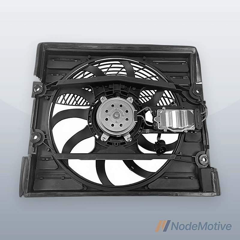 Radiator Condenser Cooling Fan Assembly for BMW 740i 740iL 750iL Z8