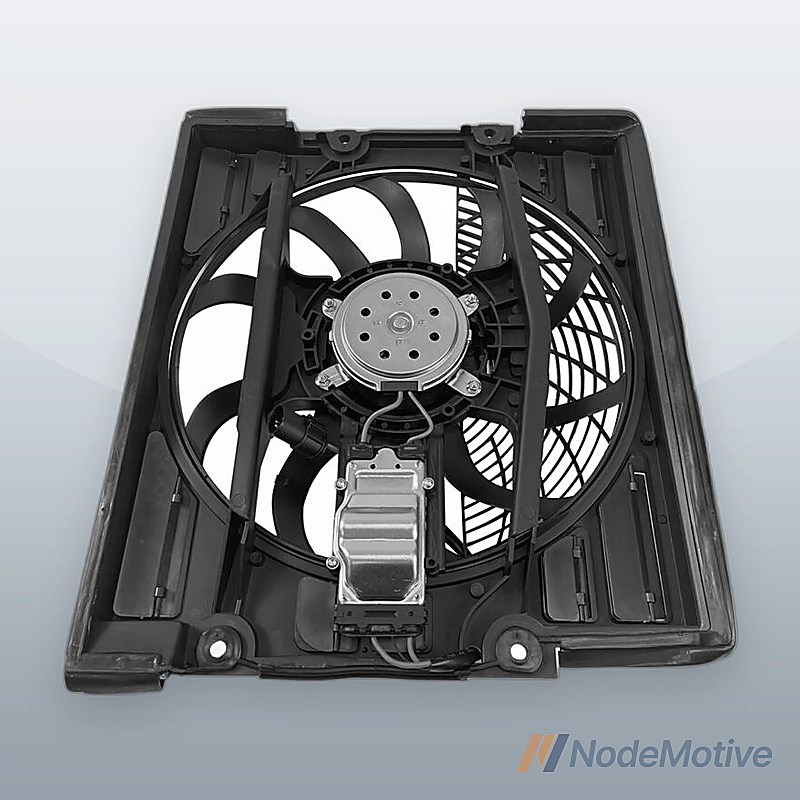 Radiator Condenser Cooling Fan Assembly for BMW 740i 740iL 750iL Z8