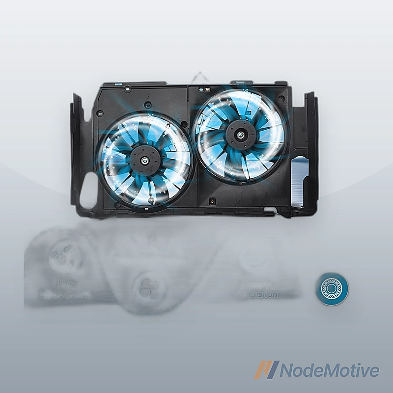 Radiator Cooling Fan Assembly for 2006-2012 Toyota RAV4