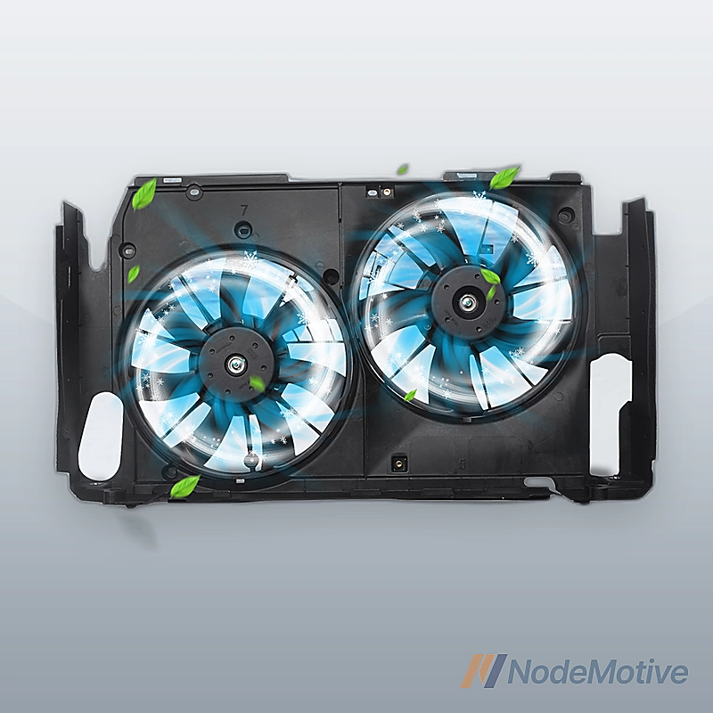 Radiator Cooling Fan Assembly for 2006-2012 Toyota RAV4