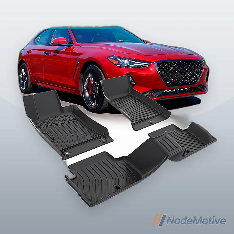19-22 Genesis G70 RWD All Weather Floor Mats Liners FRONT & REAR