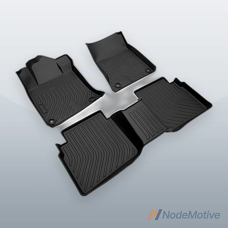 Car Floor Mats for 19-22 Nissan Altima，All-Weather TPE Rubber Floor Mats Black