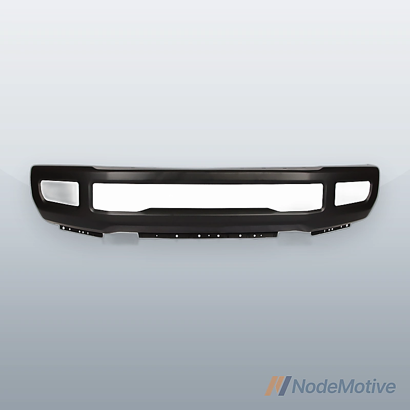 Primered - Front Bumper Face for 2017-2019 Ford F250 F350 Super Duty w/ Fog
