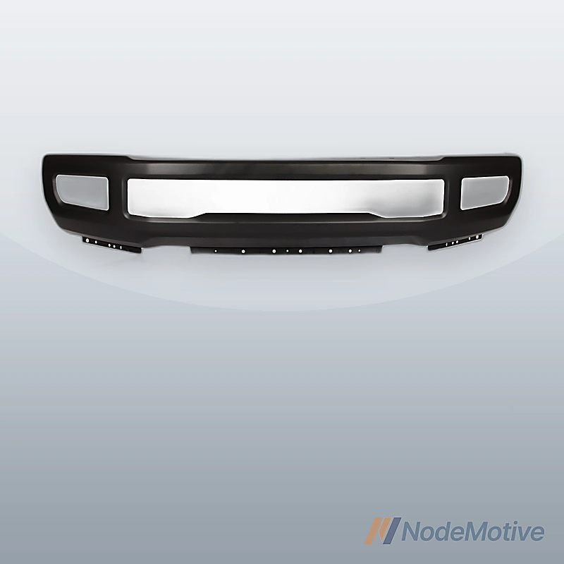 Primered - Front Bumper Face for 2017-2019 Ford F250 F350 Super Duty w/ Fog