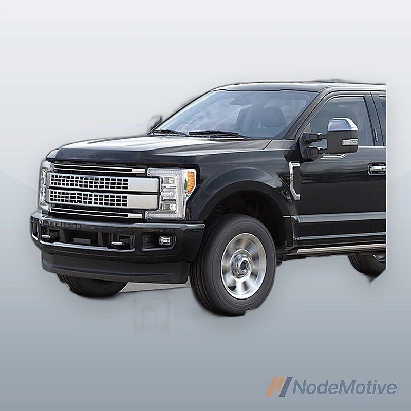 Primered - Front Bumper Face for 2017-2019 Ford F250 F350 Super Duty w/ Fog