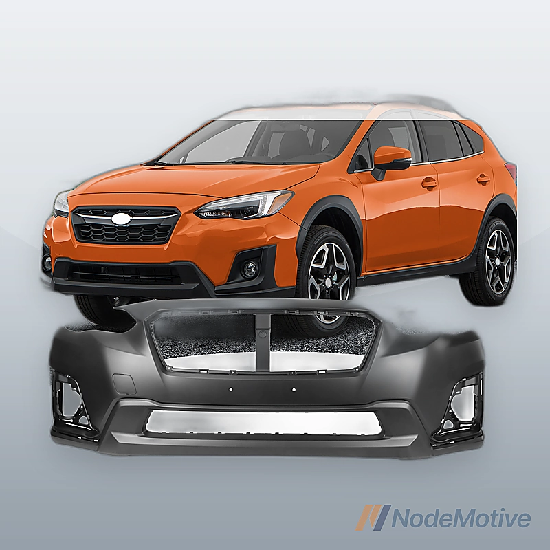 Front Bumper Plastic For 18- 20 Subaru XV Crosstrek XV W/O Park Assist Sensor
