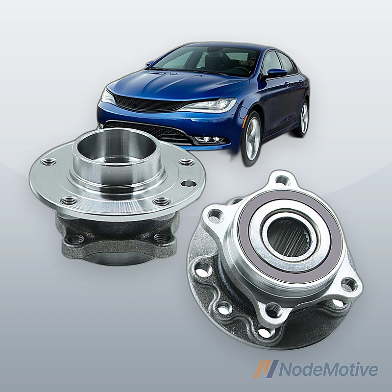 Front Wheel Hub Bearings Pair 2 for 2015-2017 Chrysler 200 2013-2016 Dodge Dart