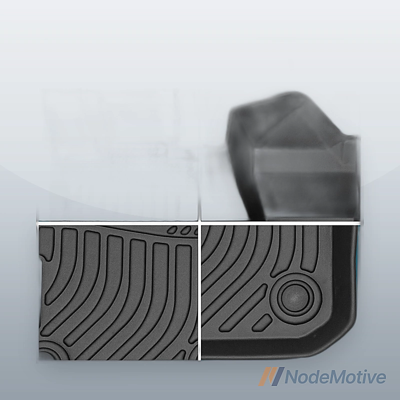 Car Floor Mats for 2014-2022 MINI Hardtop 2 Door Black All-Weather TPE Rubber