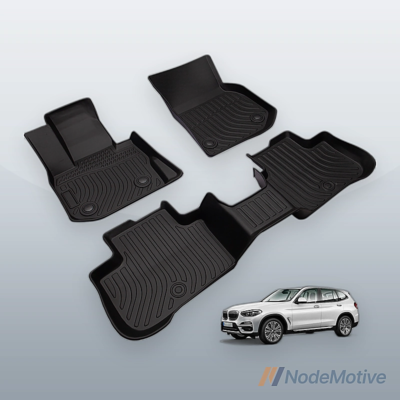 Fits 18-24 BMW X3 G01 19-24 X4 G02 3D Molded Floor Mats All Weather Carpets TPE