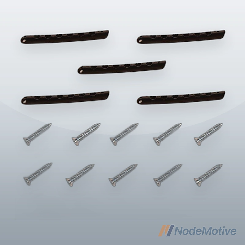 5x Door Grab Handle Tailgate Bar Trim Insert Cover For Jeep Wrangler JK Aluminum