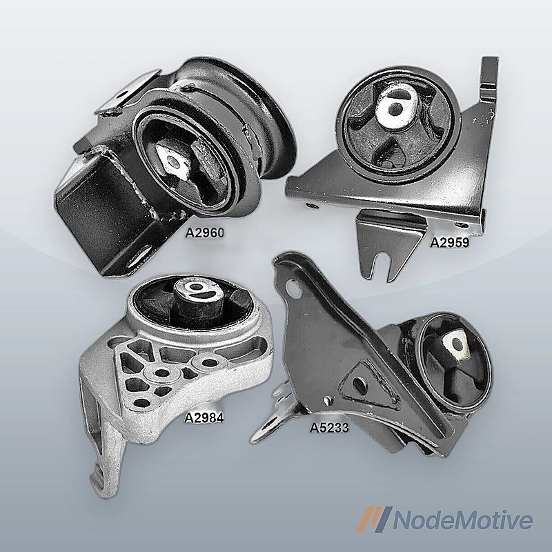 4Pcs Engine Motor & Trans Mount Set Fits Dodge Caravan Grand Caravan 1996-2000