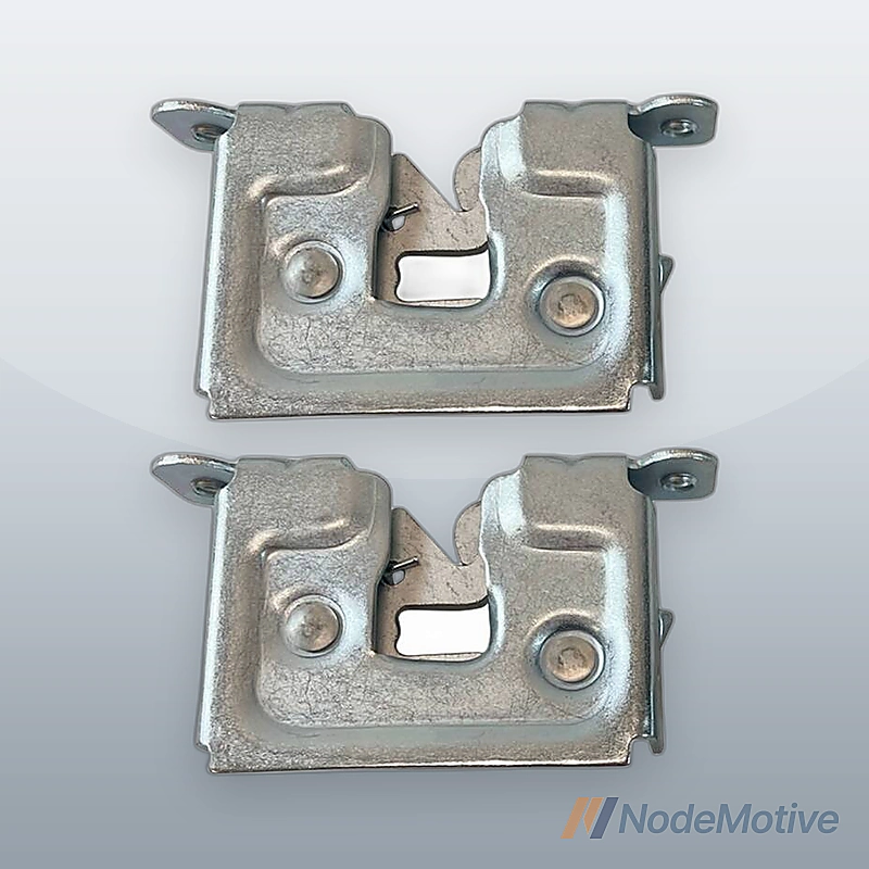 Front Left&Right Lower Hood Lock Latch Kit for BMW E90 E92 E60 X3 M5