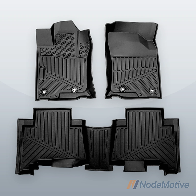 Car Floor Mats for 14-22 Lexus GX460 14-23 Toyota 4Runner,All-Weather Black