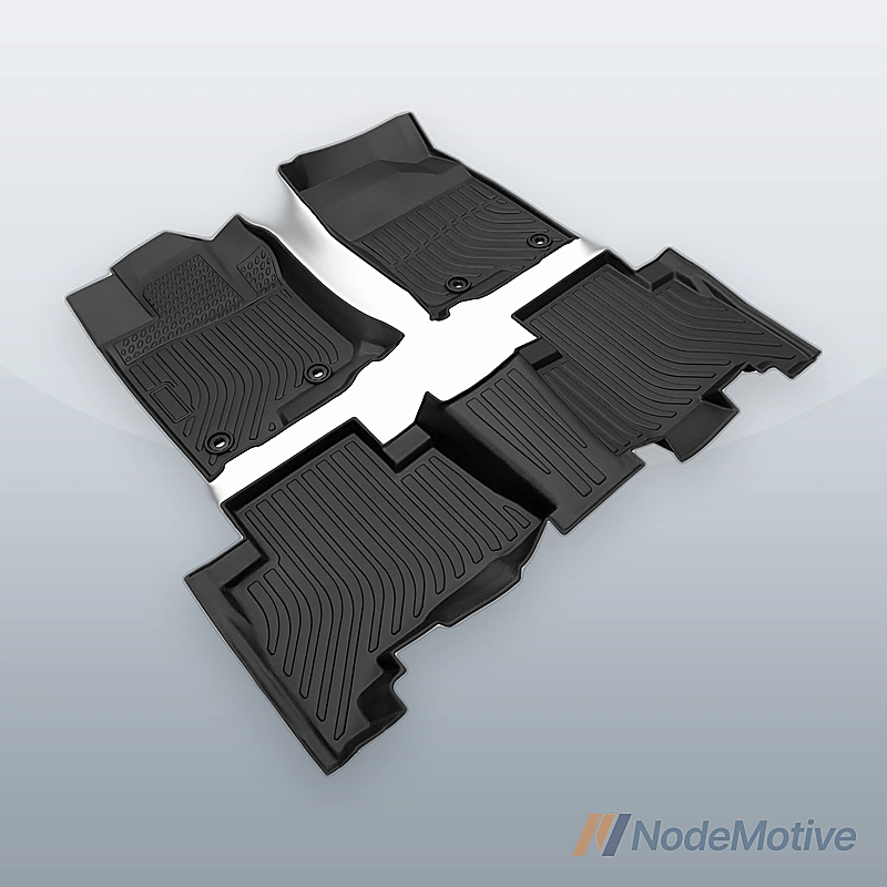 Car Floor Mats for 14-22 Lexus GX460 14-23 Toyota 4Runner，All-Weather Black