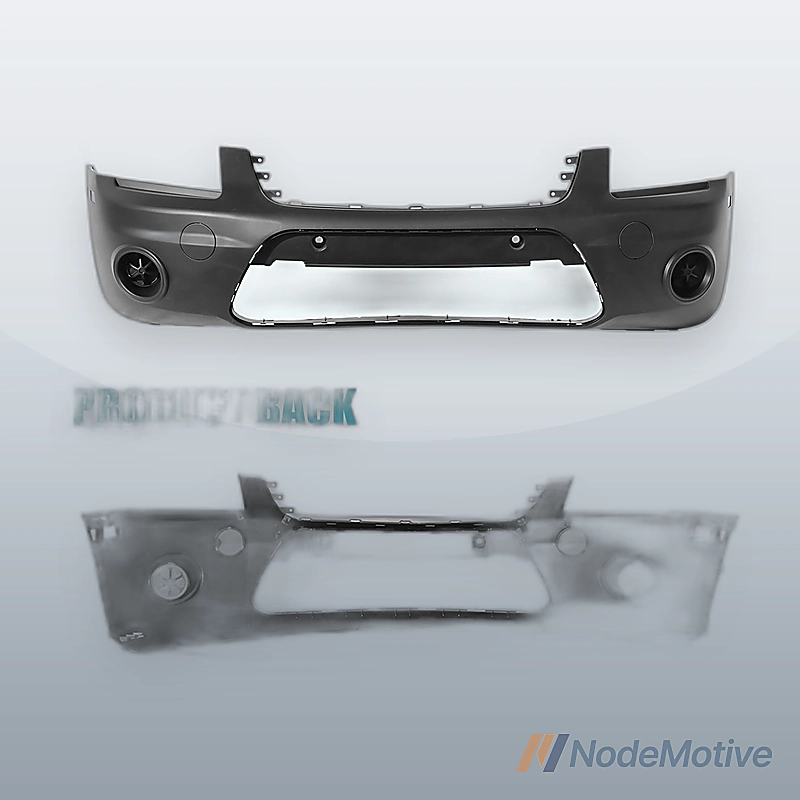 Front Bumper Plastic For 2010-2013 Ford Transit Connect W/O Fog Light Holes