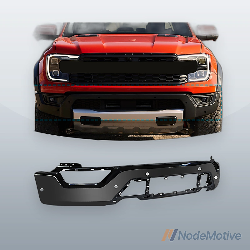 Ford F150 Front Bumper Face Bar 2021 2022 Painted OEM BLK