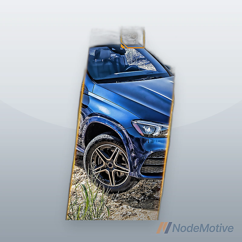 All Weather Floor Mats for 2020-2024 Mercedes Benz GLE350 GLE580 Rubber Liners