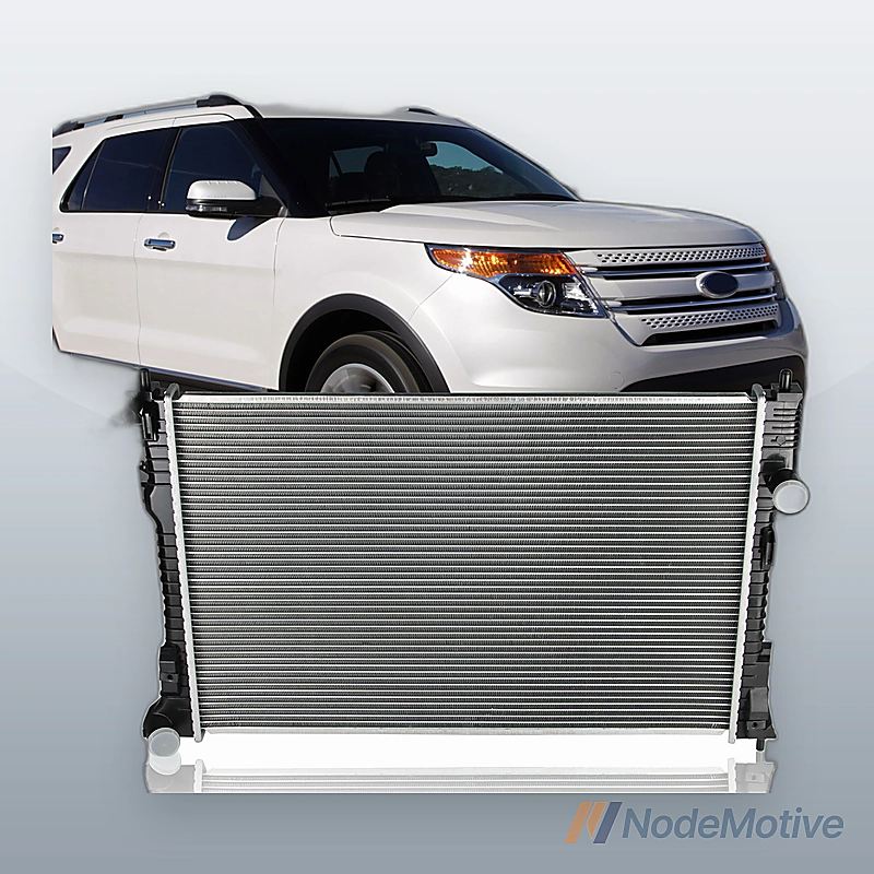 Aluminum Radiator For 2011-2018 Ford Explorer 4-Door 3.5L V6 Replacement