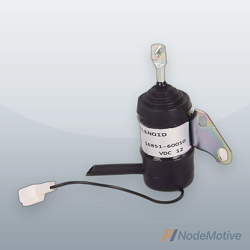 New Fuel Stop solenoid For Kubota Mower Tractor Excavator RTV