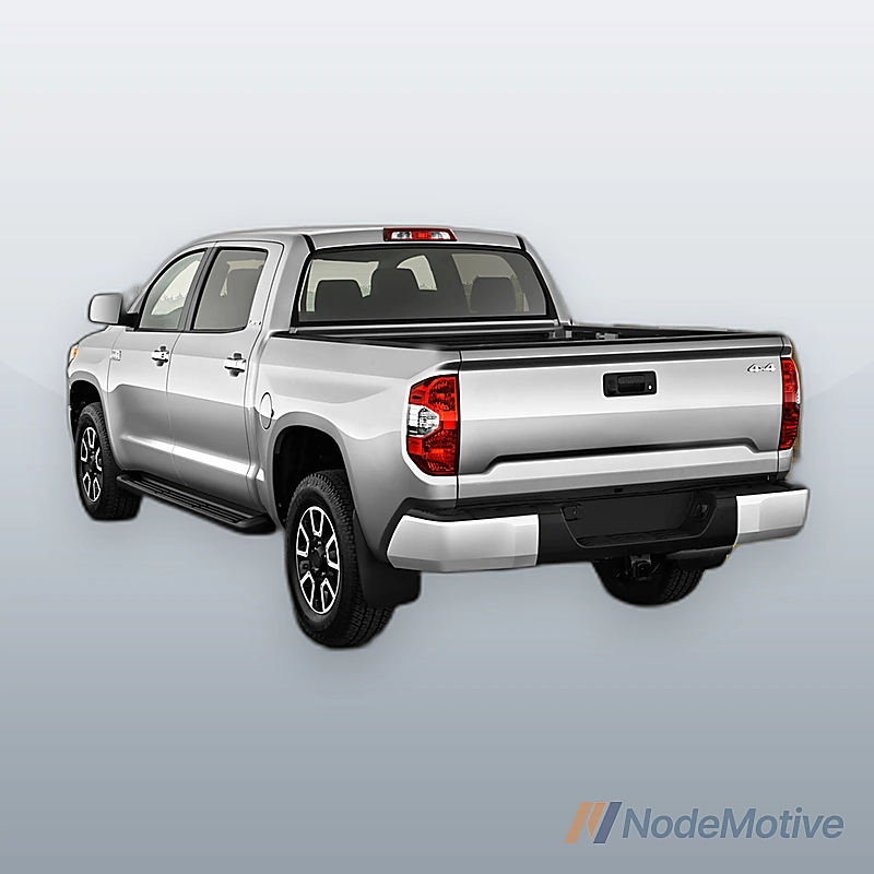 Chrome Steel Rear Step Bumper Assembly for 2014-2021 Toyota Tundra Pickup