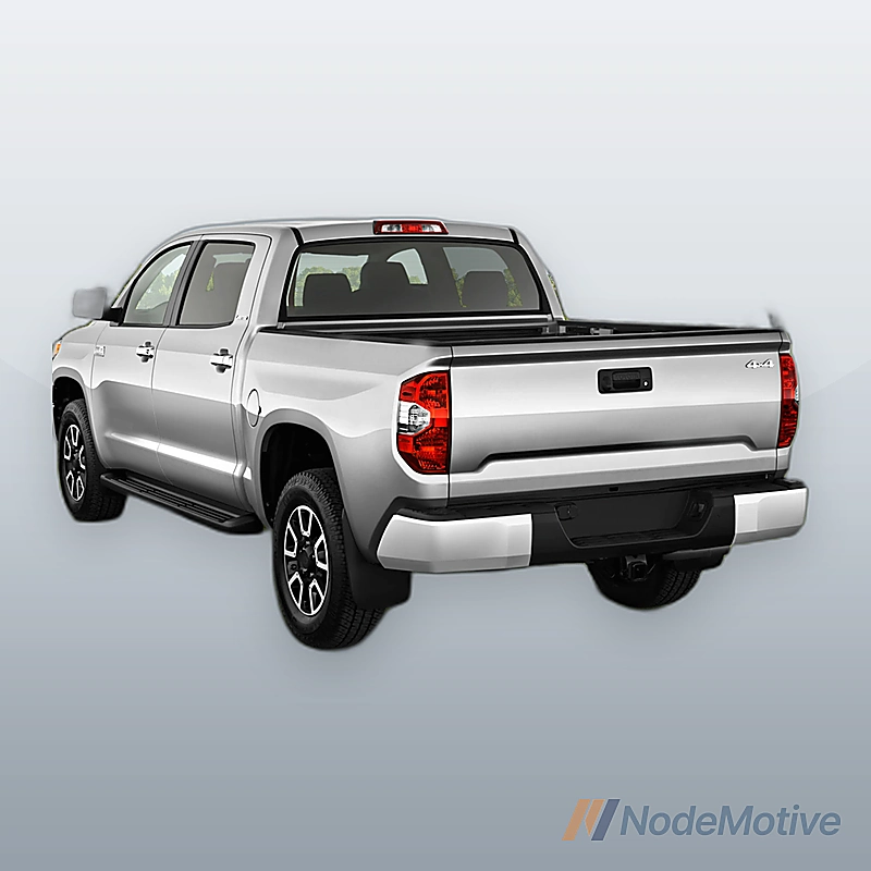 Chrome Steel Rear Step Bumper Assembly for 2014-2021 Toyota Tundra Pickup