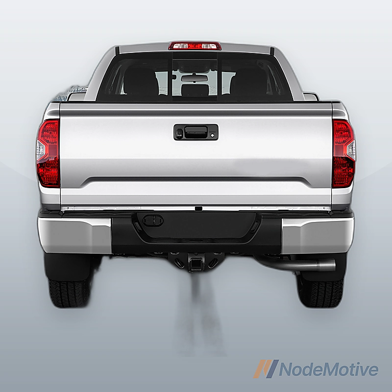 Chrome Steel Rear Step Bumper Assembly for 2014-2021 Toyota Tundra Pickup