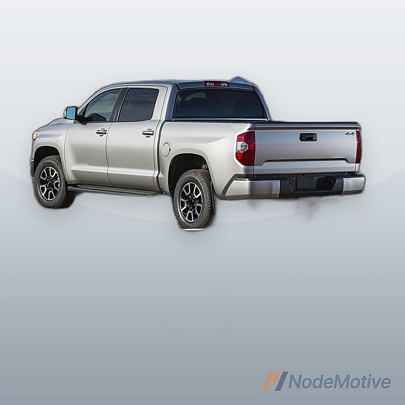 Chrome Steel Rear Step Bumper Assembly for 2014-2021 Toyota Tundra Pickup