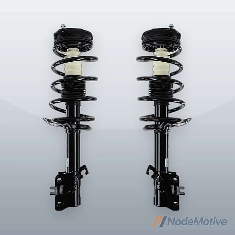 Pair Front Complete Shocks Struts Coil Spring for Nissan Rogue 2008-2012 AWD