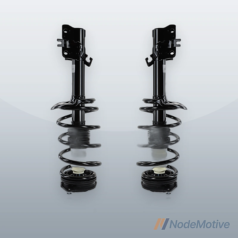 Pair Front Complete Shocks Struts Coil Spring for Nissan Rogue 2008-2012 AWD