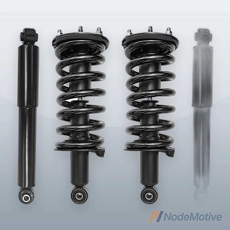 Front Struts w/ Coil Spring & Rear Shocks for 2005-2015 Nissan Armada